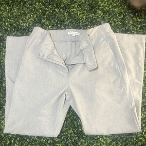 Women’s Light Gray Dress Pants - Classic Tailored Fit